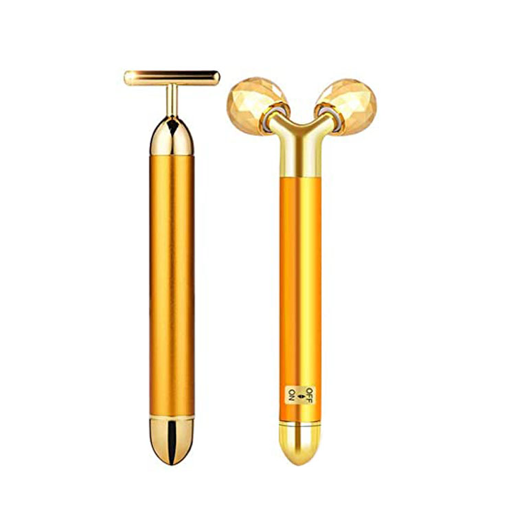 2 viename „Beauty T Shape Electric Bar 3D“ veido masažuoklis