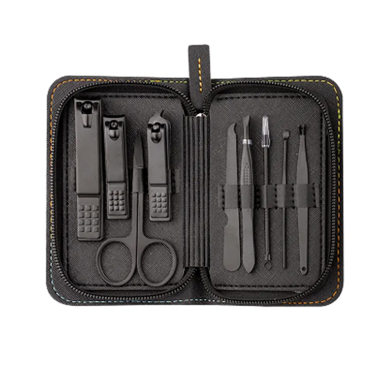 9 PCS pedikiūrų rinkinys asmeninės priežiūros kelionių rinkinio manikiūro rinkinys