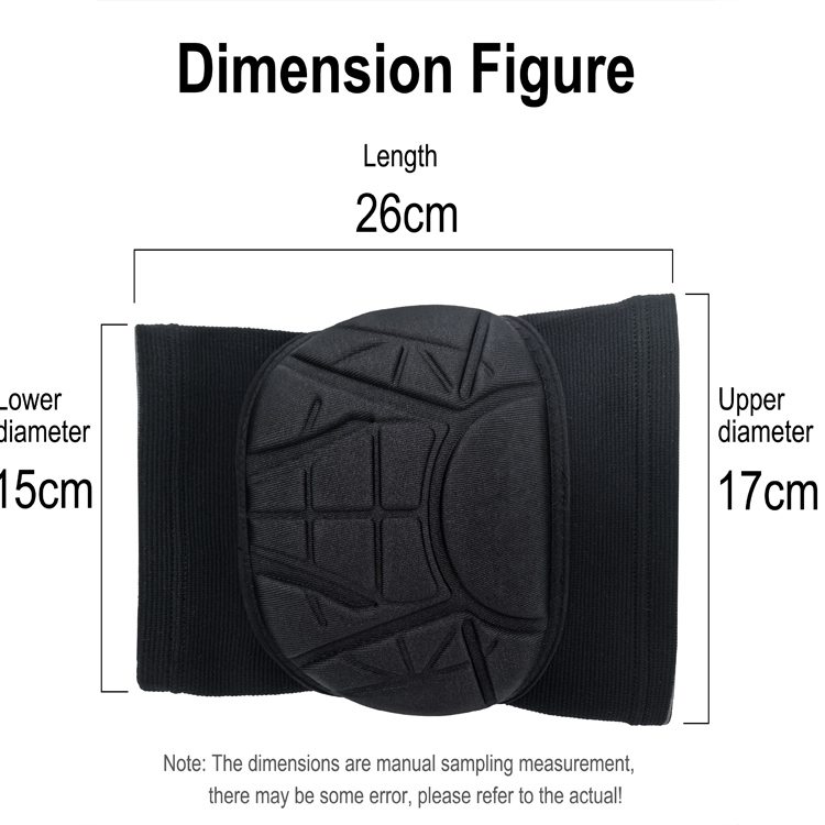 Individualizuoto logotipo storio kempinės apsaugos nuo susidūrimo kelių pagalvėlės