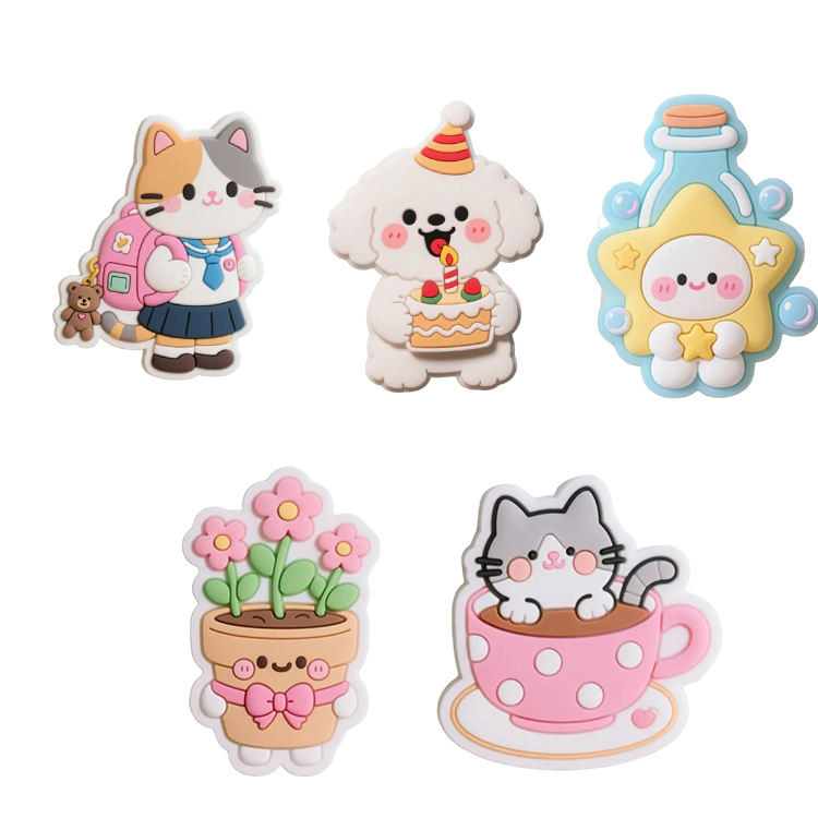 Namų dekoravimo suvenyras Individualaus dizaino PVC šaldytuvo magnetas