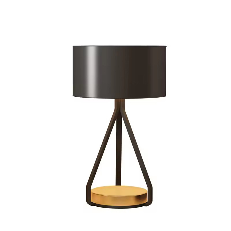 „Hotel Modern Black Bedside Bedroom“ dizaino stalinė lempa