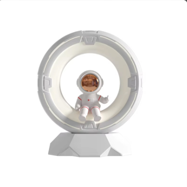 Moderni kūrybinė įkraunama dekoratyvinė astronautų stalinė lempa