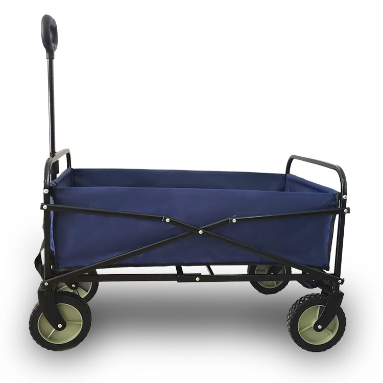 Lauko sodo paplūdimio žvejybos nešiojama sulankstoma kelioninė transporto priemonė