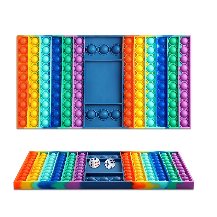 Silikono burbuliukų stalo žaidimas „Fidget Toy“.