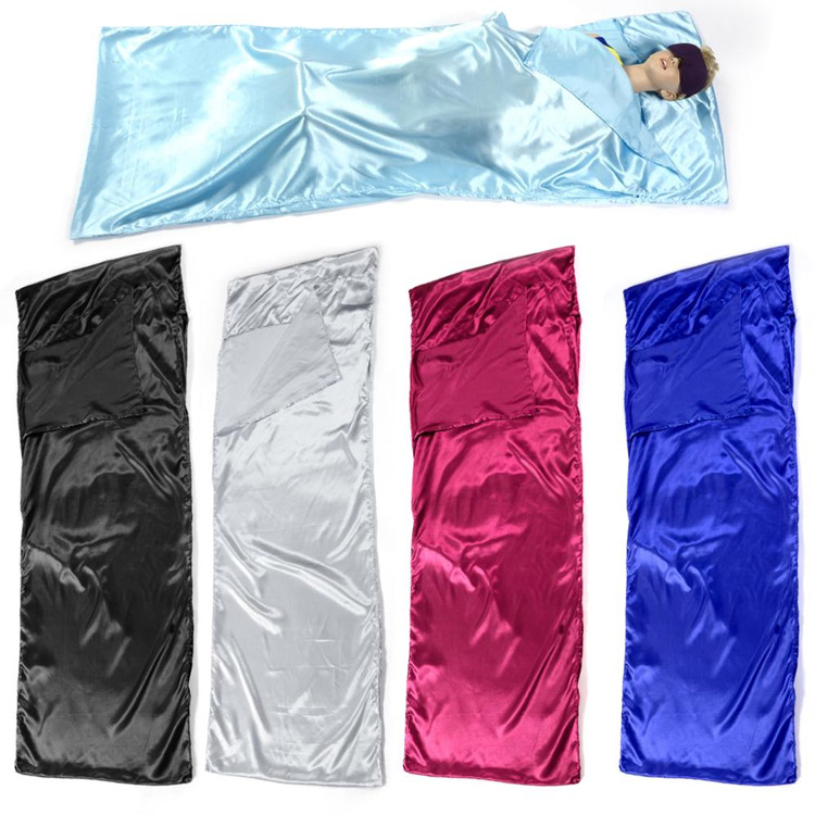 Didmeninė prekyba 2025 m. Patogus voko stiliaus šilko miegmaišis